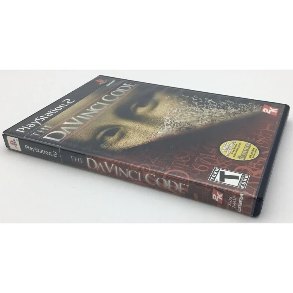 2K & Sony Pictures PlayStation2 The Da Vinci Code Video 2006 Game Rated Teen
